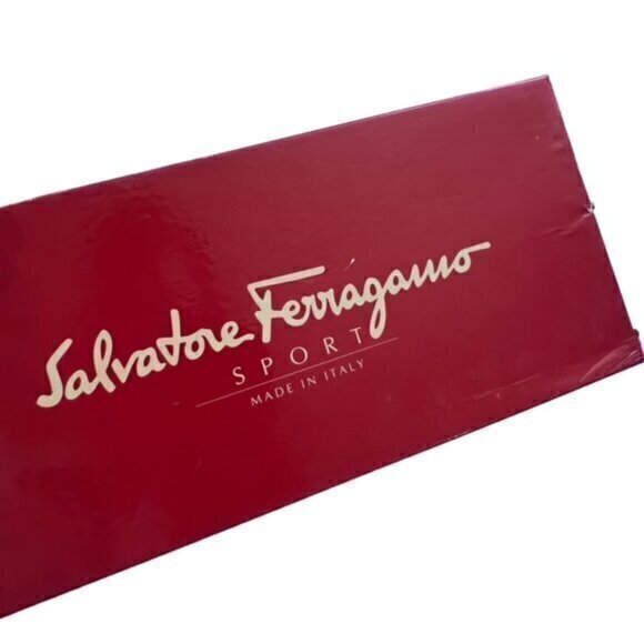 🎉SALE🎉 Salvatore Ferragamo Beige Fabric Weave Heels 6 AAAA GLAM Luxury NIB - Picture 16 of 16